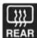 RAM Chassis Cab (2022) - Rear Defrost Button - 1