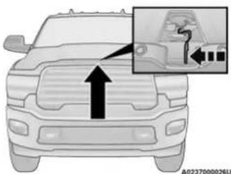 RAM Chassis Cab (2022) - To Open The Hood - 2