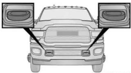 RAM Chassis Cab (2022) - EMERGENCY TOW HOOKS — IF EQUIPPED - 1
