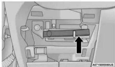 RAM Chassis Cab (2022) - To Reset The Manual Park Release: - 1