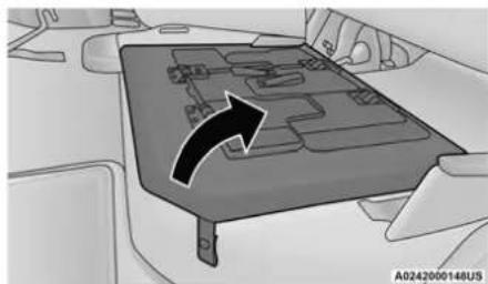 RAM Chassis Cab (2022) - Below Rear Seat Storage (Crew Cab) - 1