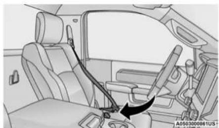 RAM Chassis Cab (2022) - Lap/Shoulder Belt Operating Instructions - 2