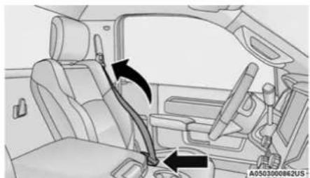 RAM Chassis Cab (2022) - Lap/Shoulder Belt Operating Instructions - 3