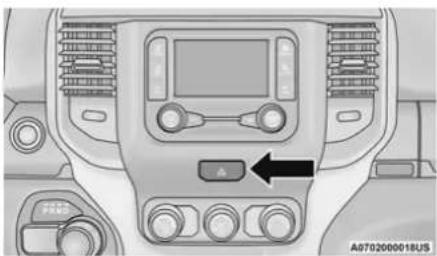 RAM Chassis Cab (2022) - HAZARD WARNING FLASHERS - 1