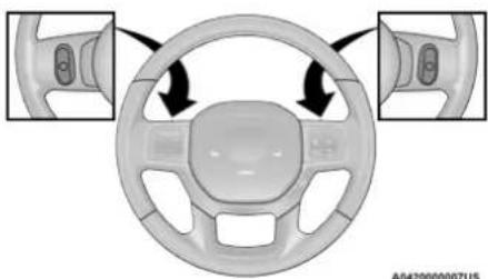RAM Chassis Cab (2022) - STEERING WHEEL AUDIO CONTROLS - 1