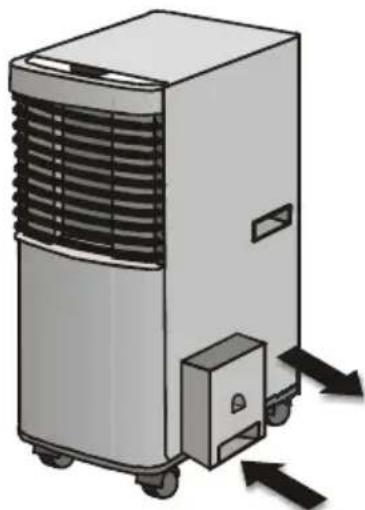 APC NetworkAIR 1000 AP7003 - Emptying the tank - 1