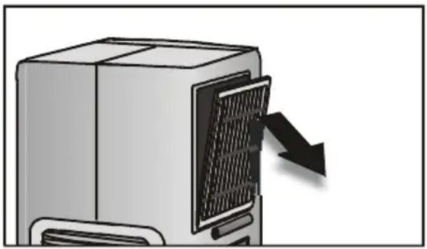 APC NetworkAIR 1000 AP7003 - Clean the air filter - 1