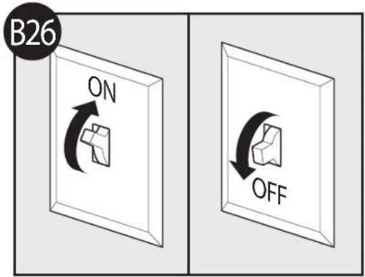 B26 ON OFF