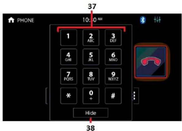 37 10:00 AM PHONE 1 ABC DEF 4 GHI 5 JKL 6 MNO 7 PQRS 8 TUV 9 WXYZ * 0 + # Hide 38