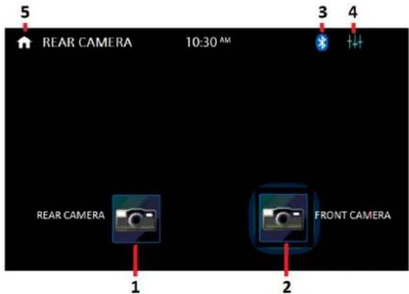 5 REAR CAMERA 10:30 AM 3 4 REAR CAMERA FRONT CAMERA 1 2