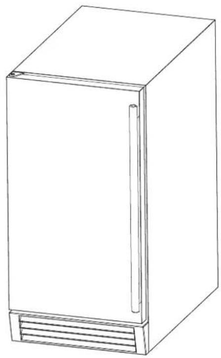 Blaze BLZ-ICEMKR-50GR - Automatic Outdoor Ice Maker User Manual - 1