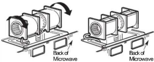 Back of Microwave Back of Microwave