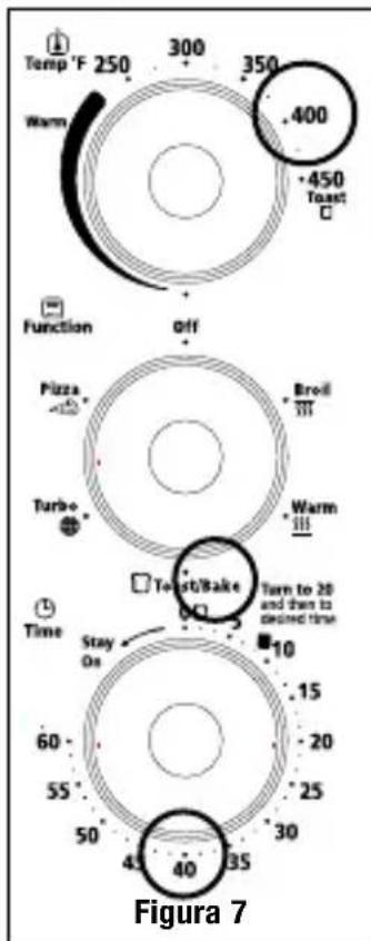 OSTER TSSTTVPZDA - PARA USAR LA FUNCIÓN DE HORNEAR (VER LA FIG. 7) - 2