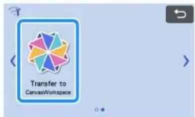 Transfer to Canvas/Workspace