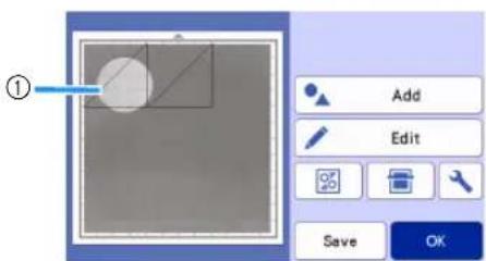 ① Add Edit Save OK