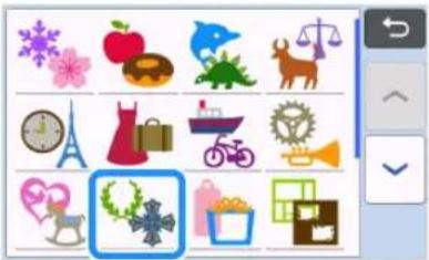 Grid of colorful icons including flowers, apples, animals, and landscapes (no text or symbols)