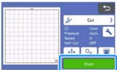 Cut Pressure :1mil Speed :Auto Half Cut :$9 Start