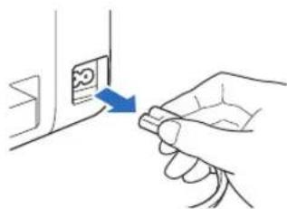 Hand inserting a card into a wall, showing a blue arrow pointing to the card (no text or symbols present)