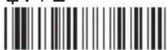 Wasp WRS100SBR - FULL ASCII TABLE ( CODE 39 ) MODIFIER KEYS - 17