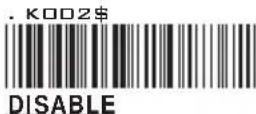 Wasp WRS100SBR - CHINA POSTAL CODE [ TOSHIBA CODE ] - 3