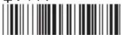 Wasp WRS100SBR - FULL ASCII TABLE ( CODE 39 ) MODIFIER KEYS - 6