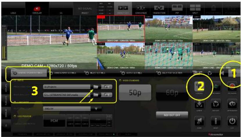 DEMO CAM - 1280x720 / 50fps 3 50p 60p NO OUT OFF Paccomster