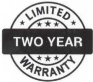 LIMITED TWO YEAR WARRANTY