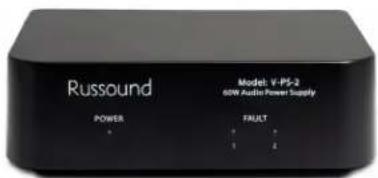 Russound POWER Model: V-P5-2 60W Audio Power Supply FAULT 1 2