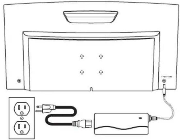 SIRIUS SXABB2 - To use your Portable Speaker Dock with the Home Power Adapter: - 1