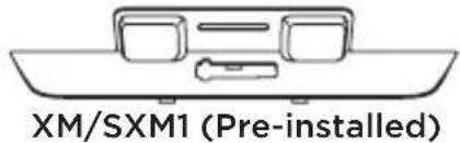 XM/SXM1 (Pre-installed)