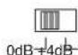 TOA BA-235 - [Input level selection] - 1