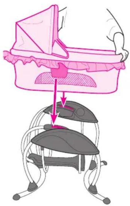 GRACO Soothing System Glider - WARNING - 1