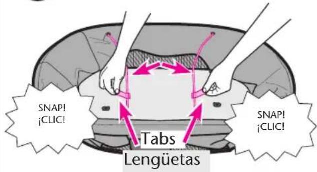 SNAPI! ¡CLIC! Tabs Lengüetas SNAPI! ¡CLIC!