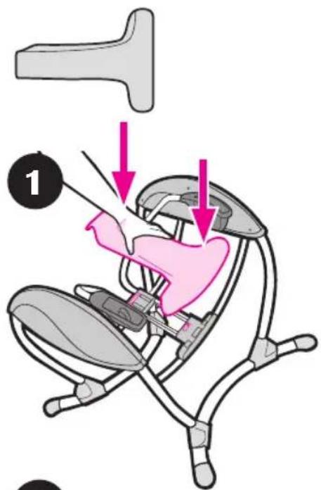 GRACO Soothing System Glider - WARNING - 1