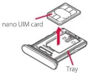 nano UIM card Tray