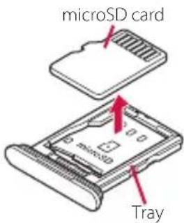 microSD card Tray