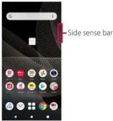 Side sense bar