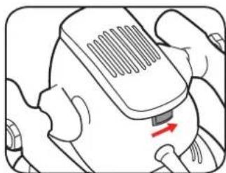 Ozito OZBP110WA - Switching On and Off - 2