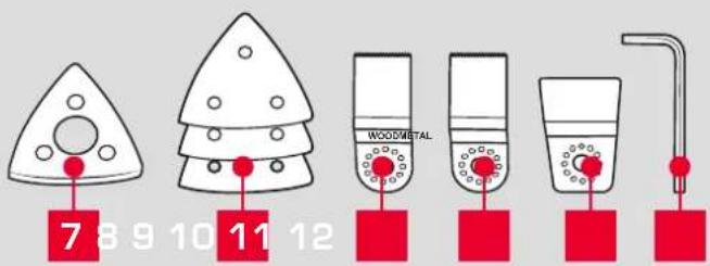 7 8 9 10 11 12 WOODMETAL