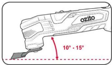 ozito 10° - 15°