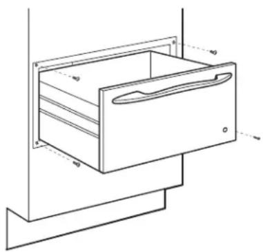 GE Profile PTW9000SPSS - INSTALLING WARMING DRAWER - 1