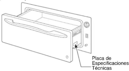 Placa de Especificaciones Técnicas