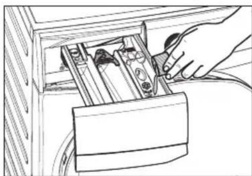 ELECTROLUX EWF1142Q7WB - NOTE: When you use the liquid detergent - 3