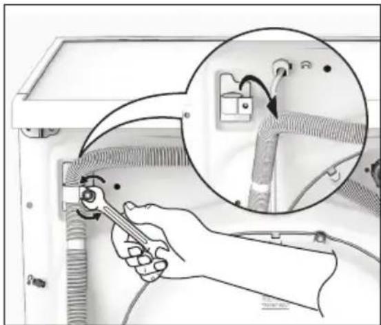 ELECTROLUX EWF1142Q7WB - Emergency Drain - 1