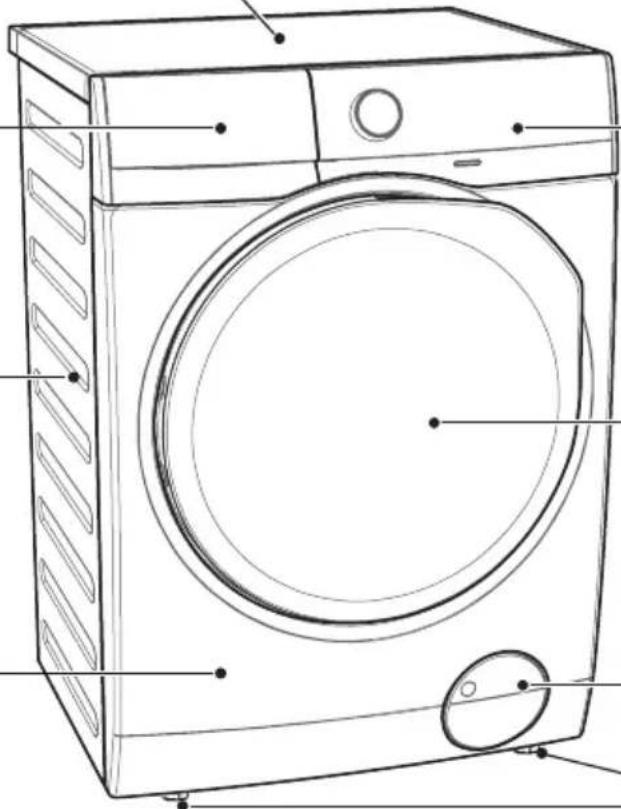 ELECTROLUX EWF1142Q7WB - Parts - 1