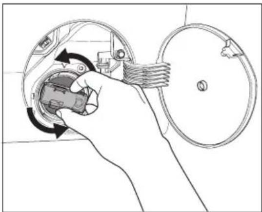 ELECTROLUX EWF1142Q7WB - To clean the drain pump: - 6