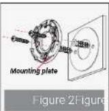 Lorex W282CAD - STEP 3A: Wall Mounting STEP 3B: Ceiling / Tabletop Moun - 2