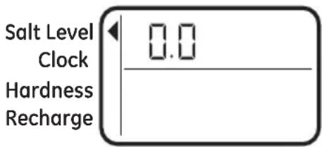 GE GXMH31H - CONFIGURE EL NIVEL DE SAL - 1