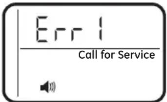 GE GXSH45V - SEÑALES DE ERROR - 1