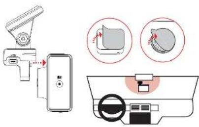 Diagram illustrating smart home security system with device, phone, and screen components, showing close-ups of devices and lock.